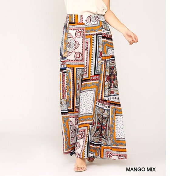 Boho Gypsy Wide Leg Hippie Pants - Picture 3 of 5